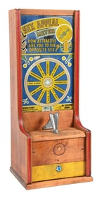 EXHIBIT SUPPLY CO. COUNTERTOP "SEX APPEAL" ARCADE MACHINE