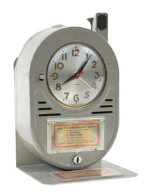 10¢ COIN-OPERATED ALARM CLOCK
