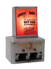 JIFFY DOG HOT DOG & BUN COOKER