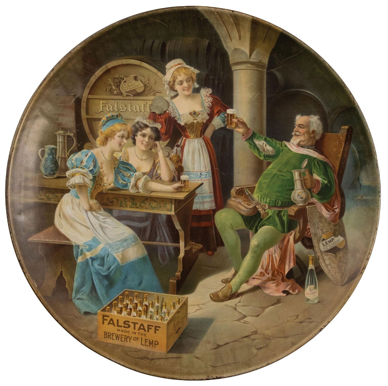 FALSTAFF BEER CHARGER SIGN (1 of 2)