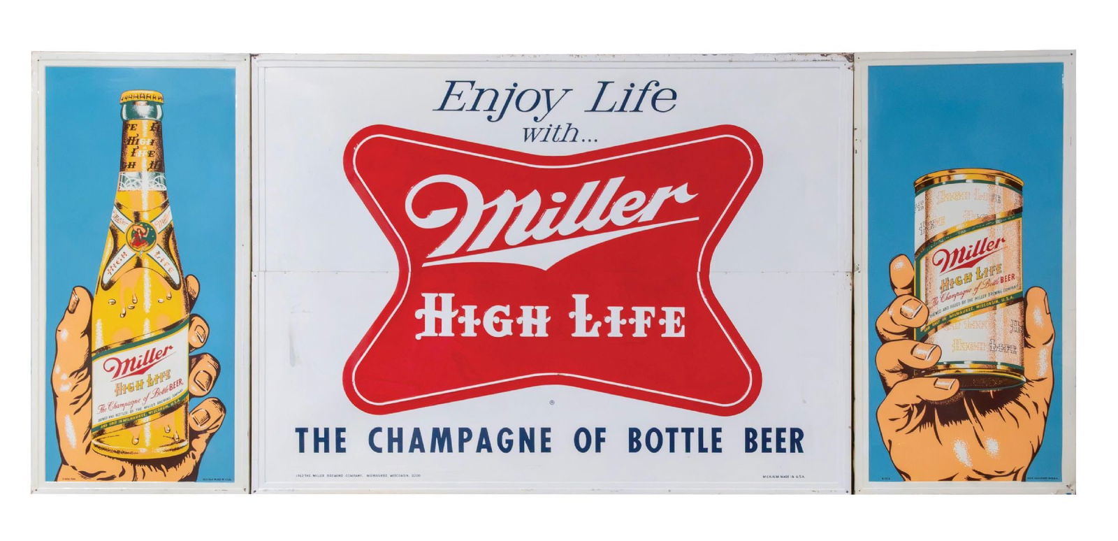 Miller High Life Motion Bowling Neon Beer Sign