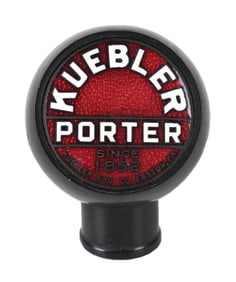 KUEBLER PORTER BEER TAP KNOB