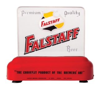 FALSTAFF LIGHT-UP SIGN