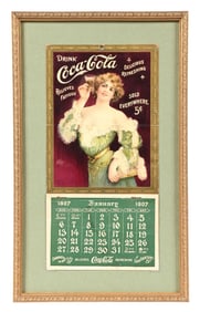 1907 COCA-COLA CALENDAR