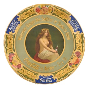 FANTASTIC COCA-COLA TOPLESS TRAY