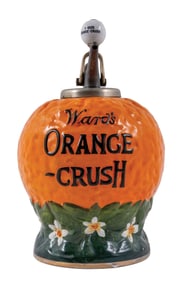 WARD'S ORANGE CRUSH SODA FOUNTAIN SYRUP DISPENSER