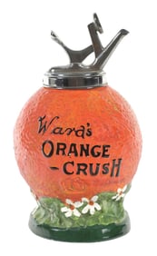 WARD'S ORANGE CRUSH SODA FOUNTAIN SYRUP DISPENSER