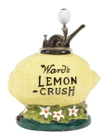 WARD'S LEMON CRUSH SYRUP DISPENSER
