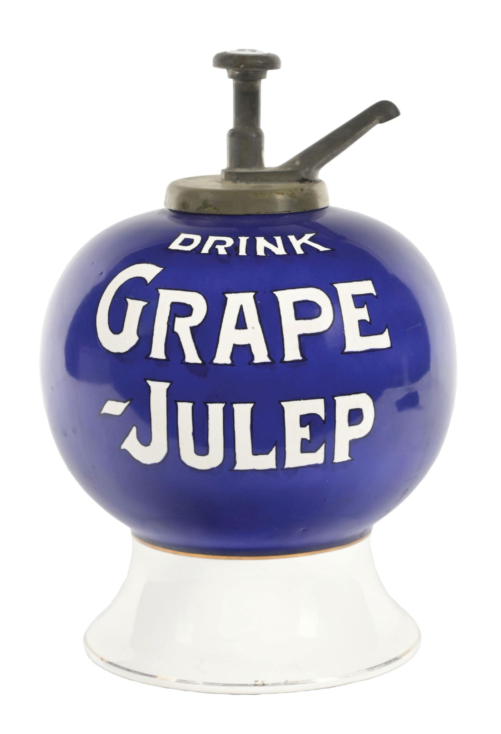 RARE GRAPE JULEP SODA FOUNTAIN SYRUP DISPENSER (1 of 5)