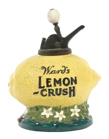 WARD'S LEMON CRUSH SYRUP DISPENSER