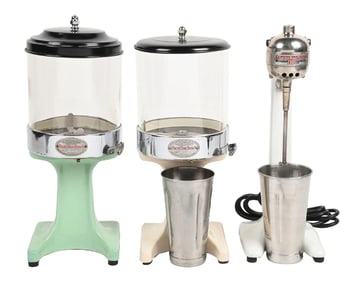 COLLECTION OF 3 SODA FOUNTAIN APPARATUSES