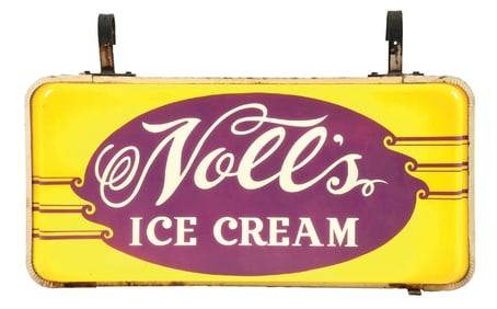 NOLL'S ICE CREAM LIGHT-UP SIGN