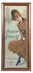 THE AMERICAN RUBBER SHOE COMPANY SING W/ WOMAN GRAPHIC