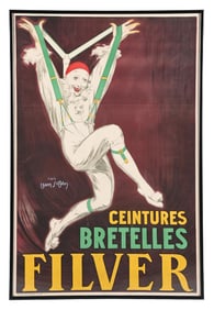 CEINTURES BRETELLES FILVER BY JEAN D'YLEN FRAMED POSTER