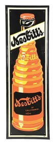 NESBITT'S OF CALIFORNIA SIGN WITH BOTTLE GRAPHIC