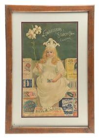 EDWARDSBURG STARCH COMPANY PAPER SIGN