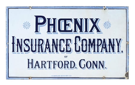 PHOENIX INSURANCE COMPANY - HARTFORD CONNECTICUT SIGN