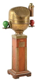NAUTICAL BINNACLE W/ COMPASS