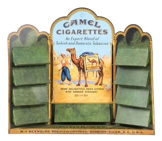 CAMEL CIGARETTES TABLE TOP STORE DISPLAY