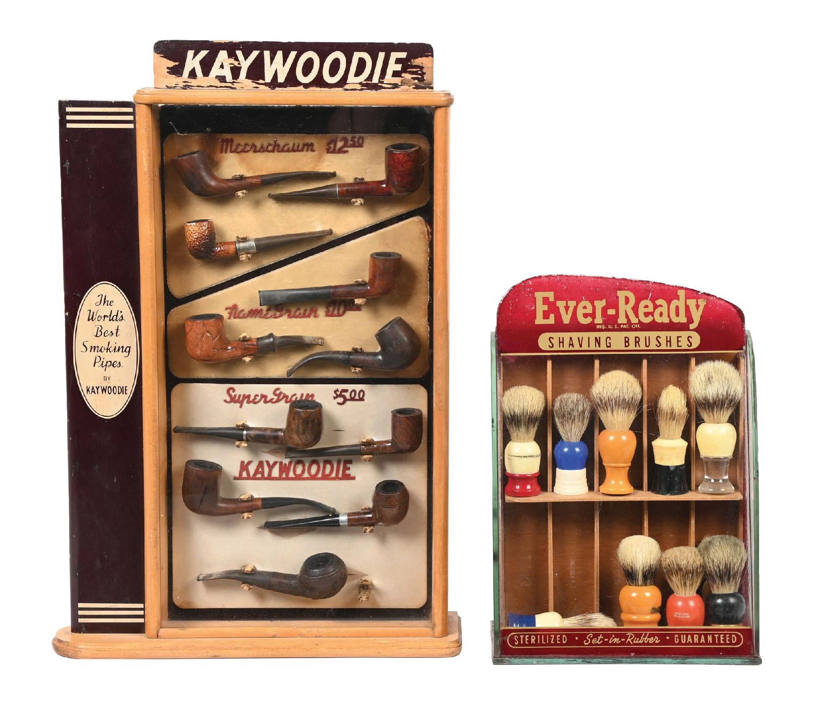 Lot Of 2: Country Store Display For Kaywoodie Smoking Pipes & Ever ...