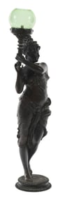 CAST BRONZE CIGAR LIGHTER