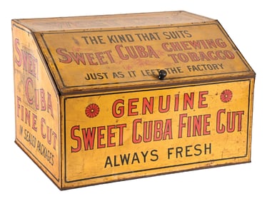 SWEET CUBA CHEWING TOBACCO COUNTER DISPLAY