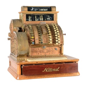 NATIONAL CASH REGISTER MODEL 442DBX, SERIAL NUMBER H317171K