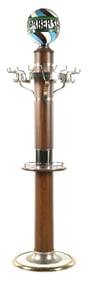 KOKEN FLOOR MODEL WOODEN COAT RACK
