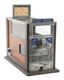 1¢ MASTER MARKSMAN TARGET PRACTICE VENDING MACHINE
