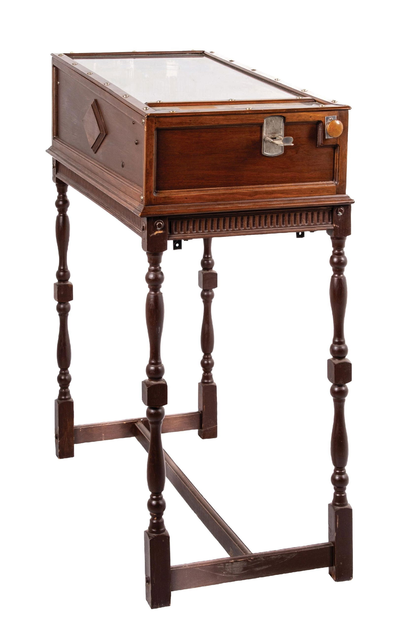 5¢ TABLE TOP PINBALL MACHINE W/ STAND (1 of 7)