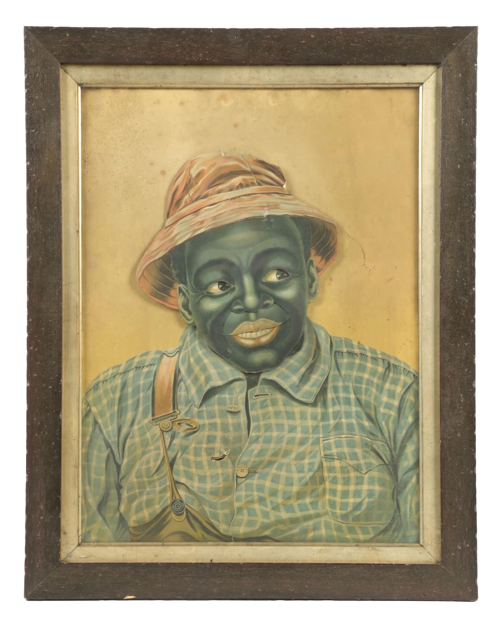 HOYT DEVICE CO. BLACK AMERICANA MOTION DISPLAY FRAMED PICTURE (1 of 2)