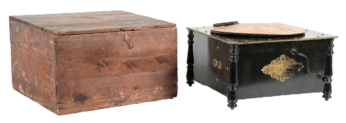 EHRLICH BREVETE - ARISTON - MUSIC BOX ORGANETTE