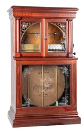 REGINA CORONA STYLE 33 ORCHESTRAL AUTO DISC MUSIC BOX