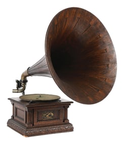 VICTOR TALKING MACHINE CO. PHONOGRAPH TYPE MS SERIAL 11991