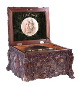 ART CASE SYMPHONION 11-1/2" MUSIC BOX