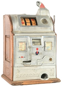 5¢ JENNINGS ROCK-OLA REVAMP SLOT MACHINE
