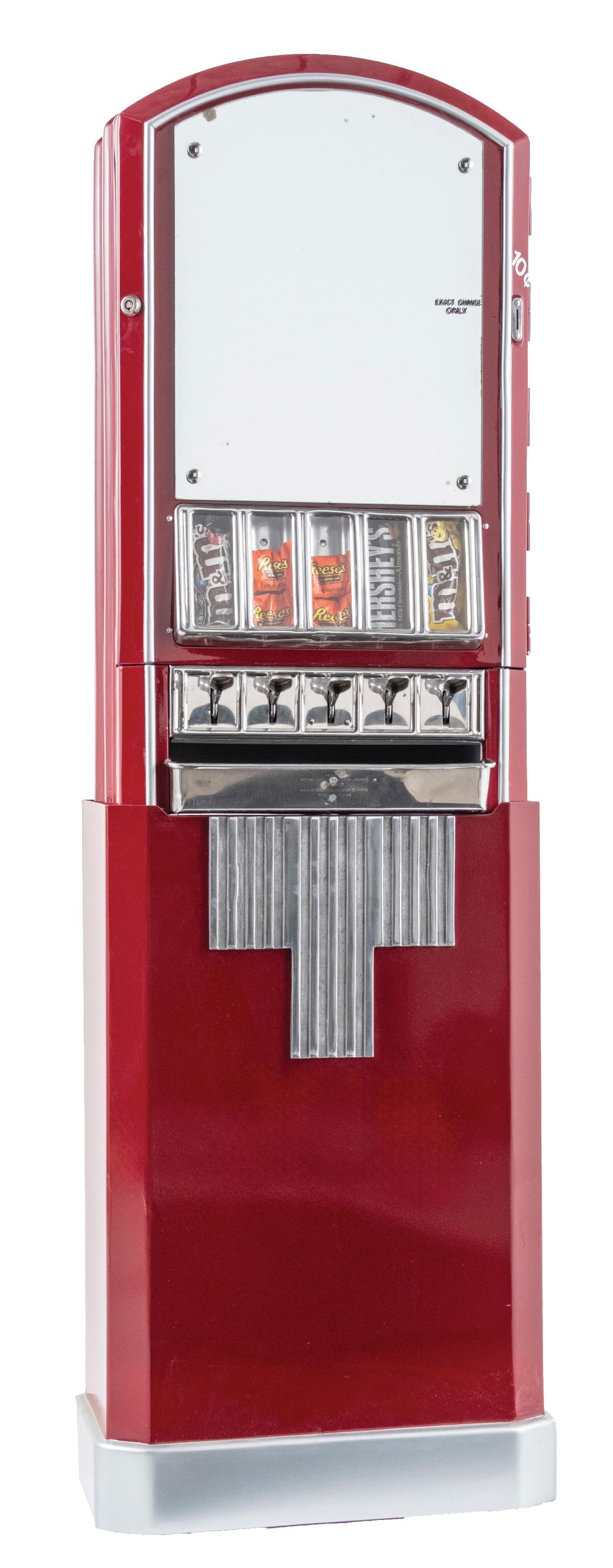 SMALL DESIRABLE 5-CHOICE ART DECO CANDY BAR MACHINE (1 of 6)