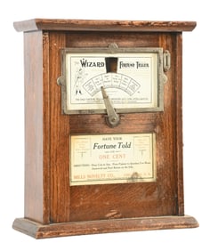 1¢ MILLS NOVELTY CO. WIZARD FORTUNE TELLER
