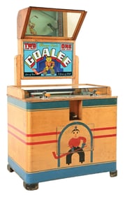 5¢ CHICAGO COIN'S GOALEE HOCKEY ARCADE GAME