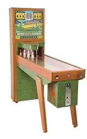 10¢ UNITED MFG. MIDGET ALLEY BOWLING ARCADE GAME