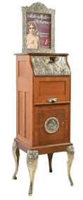 1¢ CAILLE BROTHERS CO. AUTO-MUTO STEREO VIEW PENNY ARCADE MACHINE