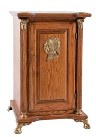 JENNINGS WOOD SLOT MACHINE STAND