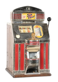 25¢ JENNINGS SUN CHIEF SLOT MACHINE