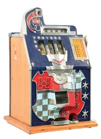 5¢ MILLS NOVELTY CO. CASTLE FRONT SLOT MACHINE