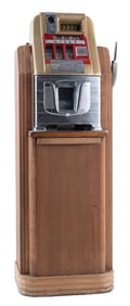 $1 MILLS "BONUS" HI TOP CONSOLE SLOT MACHINE
