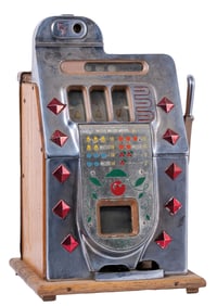 5¢ MILLS DIAMOND FRONT SLOT MACHINE