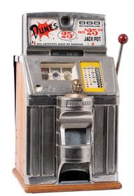 25¢ JENNINGS GOVERNOR SLOT MACHINE