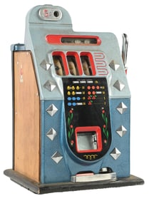 5¢ MILLS NOVELTY BLACK CHERRY SLOT MACHINE