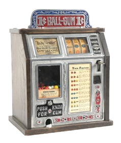 1¢ BURNHAM & MILLS "BABY VENDER" TRADE STIMULATOR