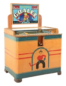5¢ CHICAGO COIN'S GOALIE HOCKEY ARCADE GAME